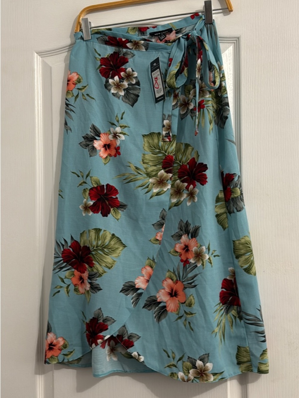 NEW LOOK WRAP SKIRT US Size 4 NWT
